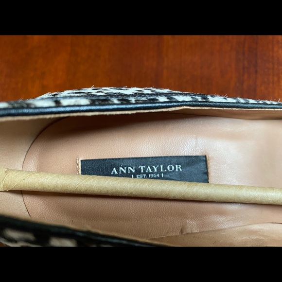 Black leopard print heels - Picture 5 of 6